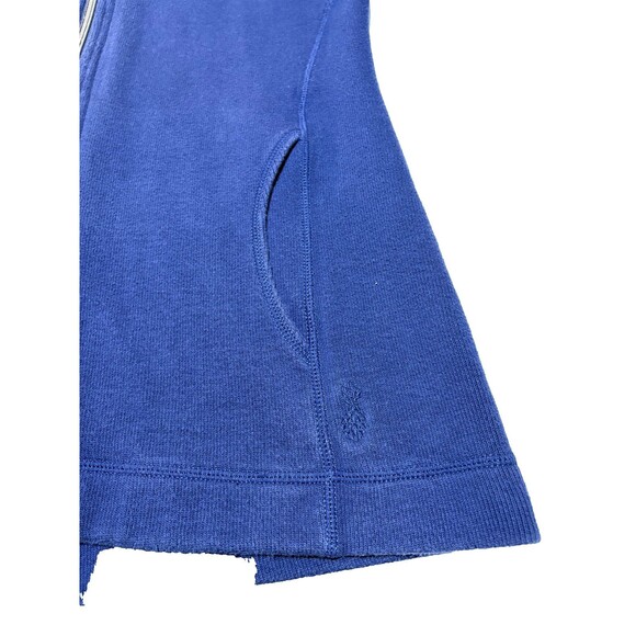 Tommy Bahama Blue Full Zip Sweater | Women's  Round Neck S/P - Picture 5 of 9